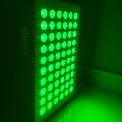 lámpara para terapia de luz verde