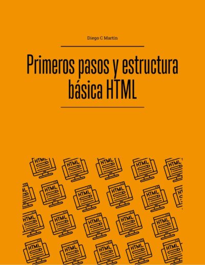manual Primeros pasos y estructura HTML - cover