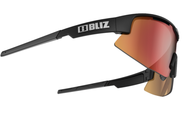 BLIZ Sportbrille MATRIX Matt Black / brown w red multi (Filt.Cat.3) 3