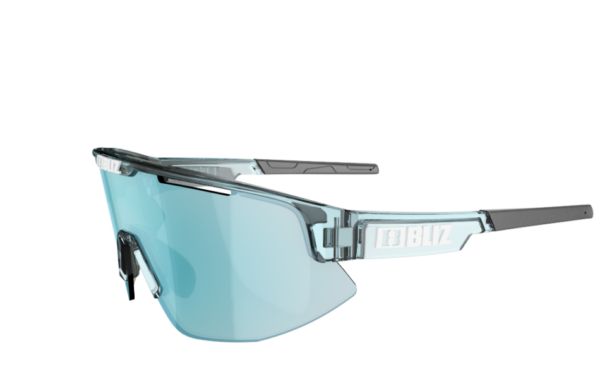 BLIZ Sportbrille MATRIX Transparent Blue/Smoke w ice blue CAT.3 2