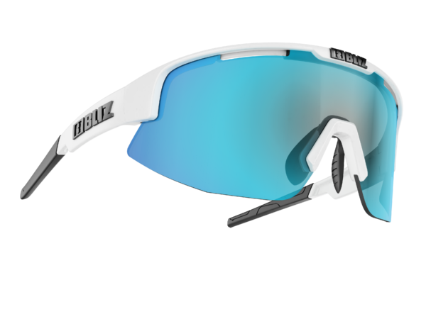 BLIZ Sportbrille MATRIX Small White /smoke w blue multi (Filt.Cat.3) 1