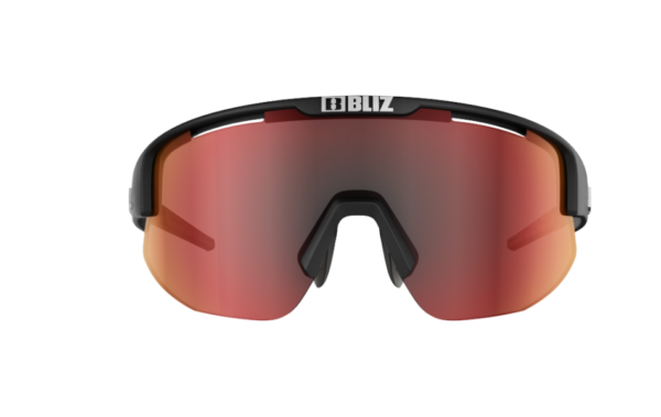 BLIZ Sportbrille MATRIX Matt Black / brown w red multi (Filt.Cat.3) 2