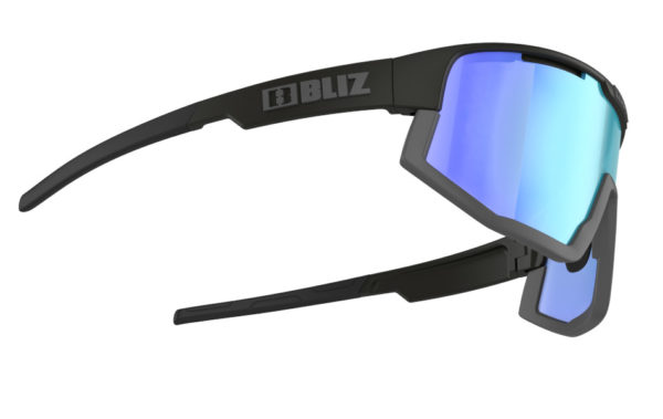 BLIZ FUSION Sportbrille Matt black/orange w blue multi Nordic Light (Filt.Cat.1) 3
