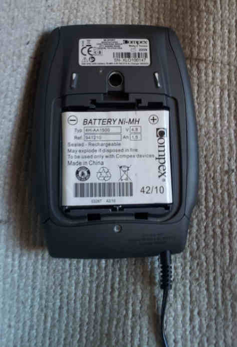 Batería para electroestimulador COMPEX 941210