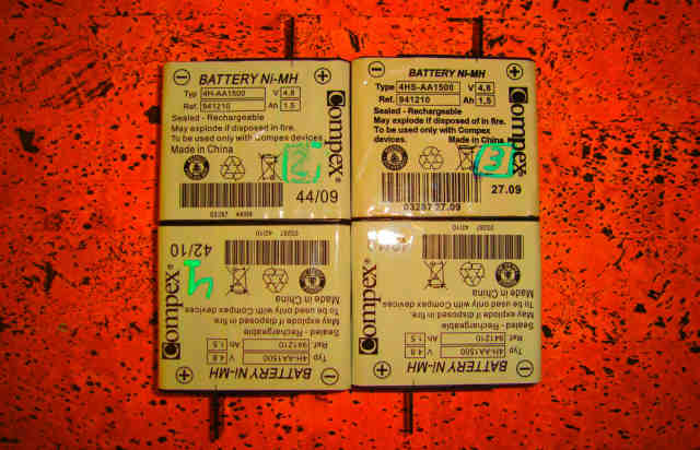Batería de repuesto Gikysuiz para Compex 4H-AA1500 Ecuador