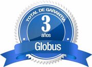 3 años de garantía electroestimulador Globus Elite 150