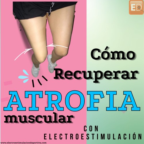 Estimulación muscular eléctrica en terapia física. Electrodos