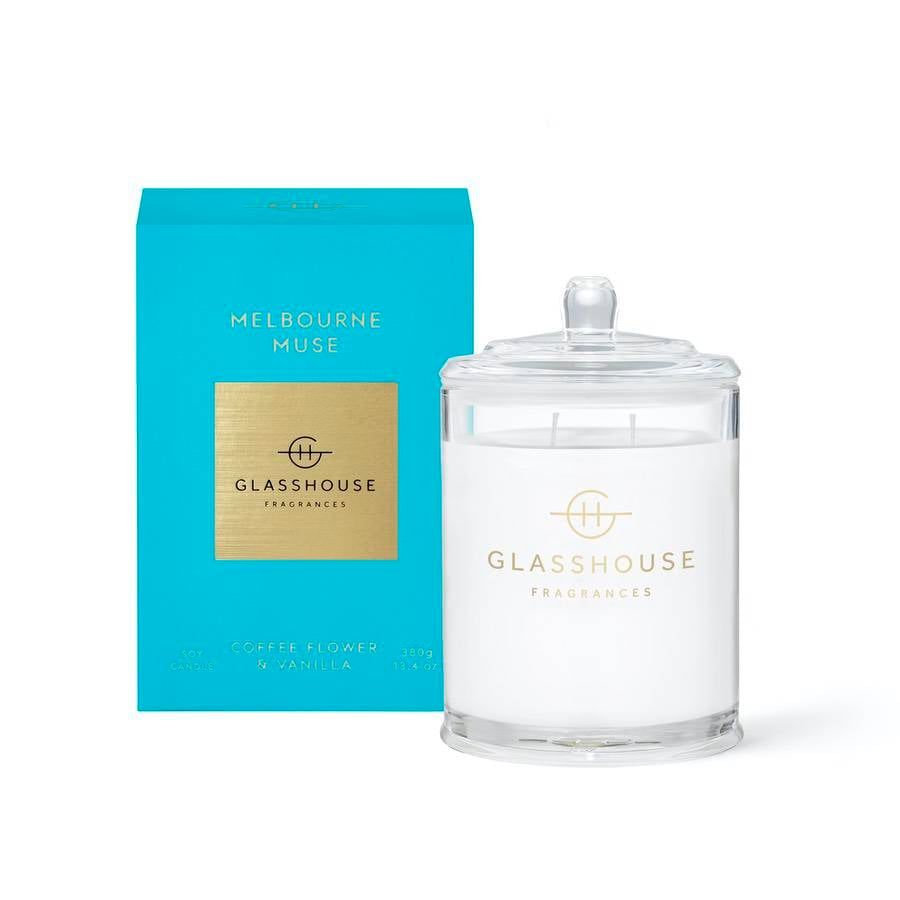 Melbourne Muse – Glasshouse Soy Candle 380g