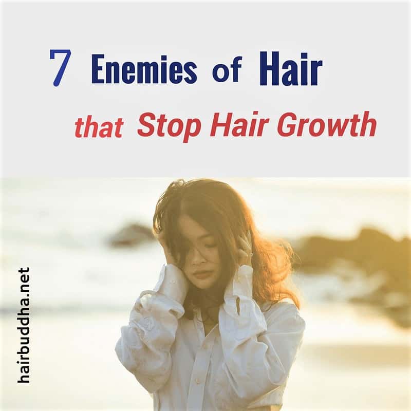  enemies of hair that stop hair growth