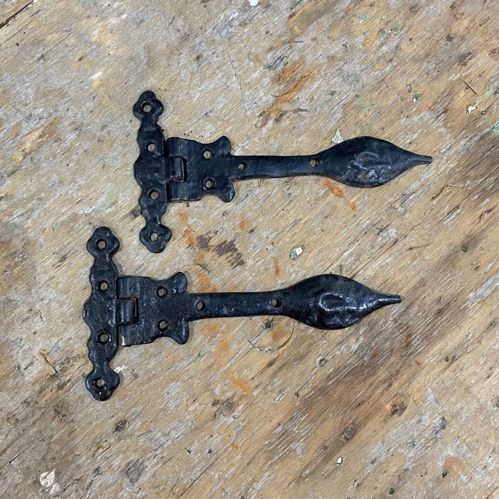Small Cast Iron Strap Hinges