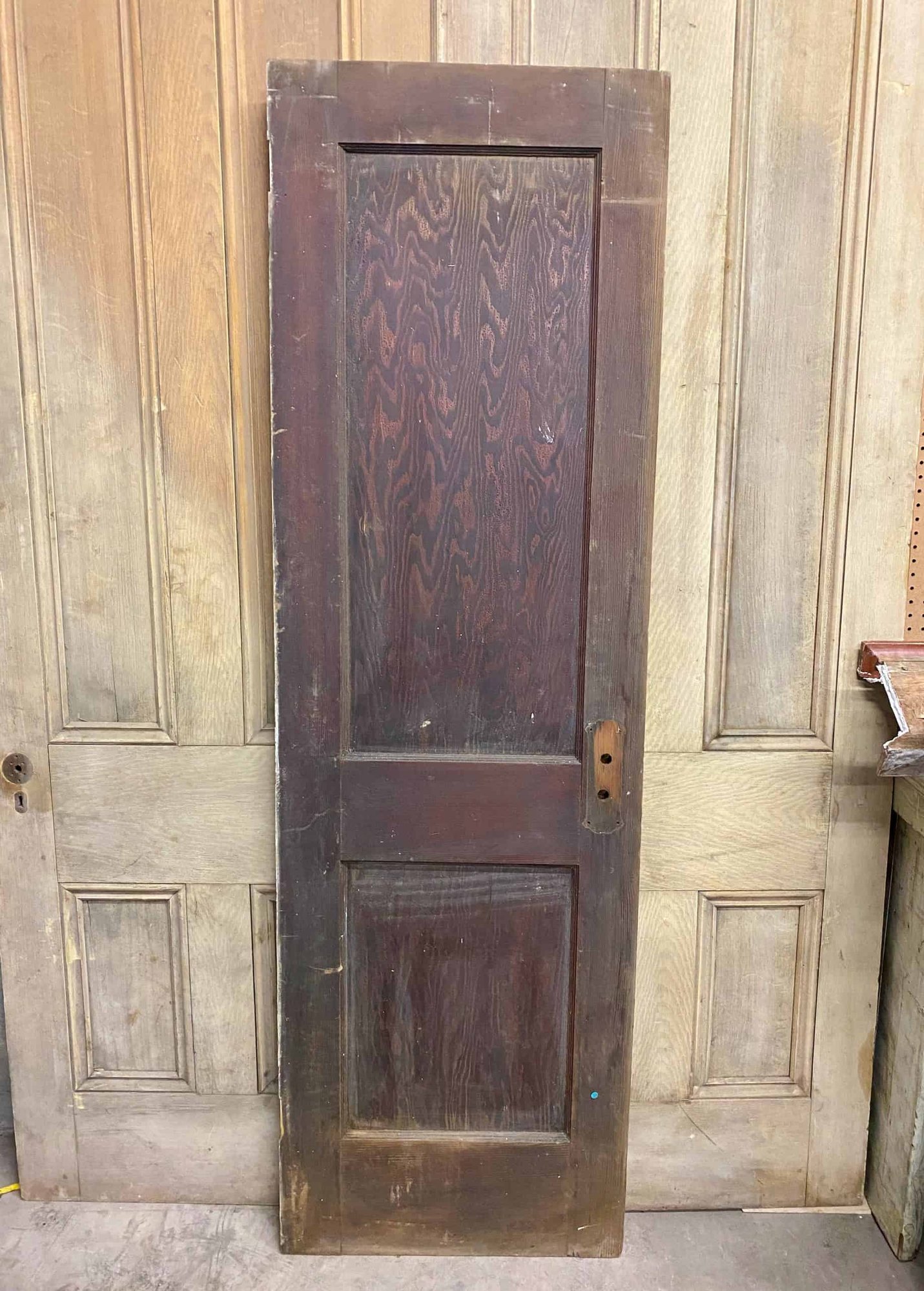 Antique Wooden 2-panel Door 24