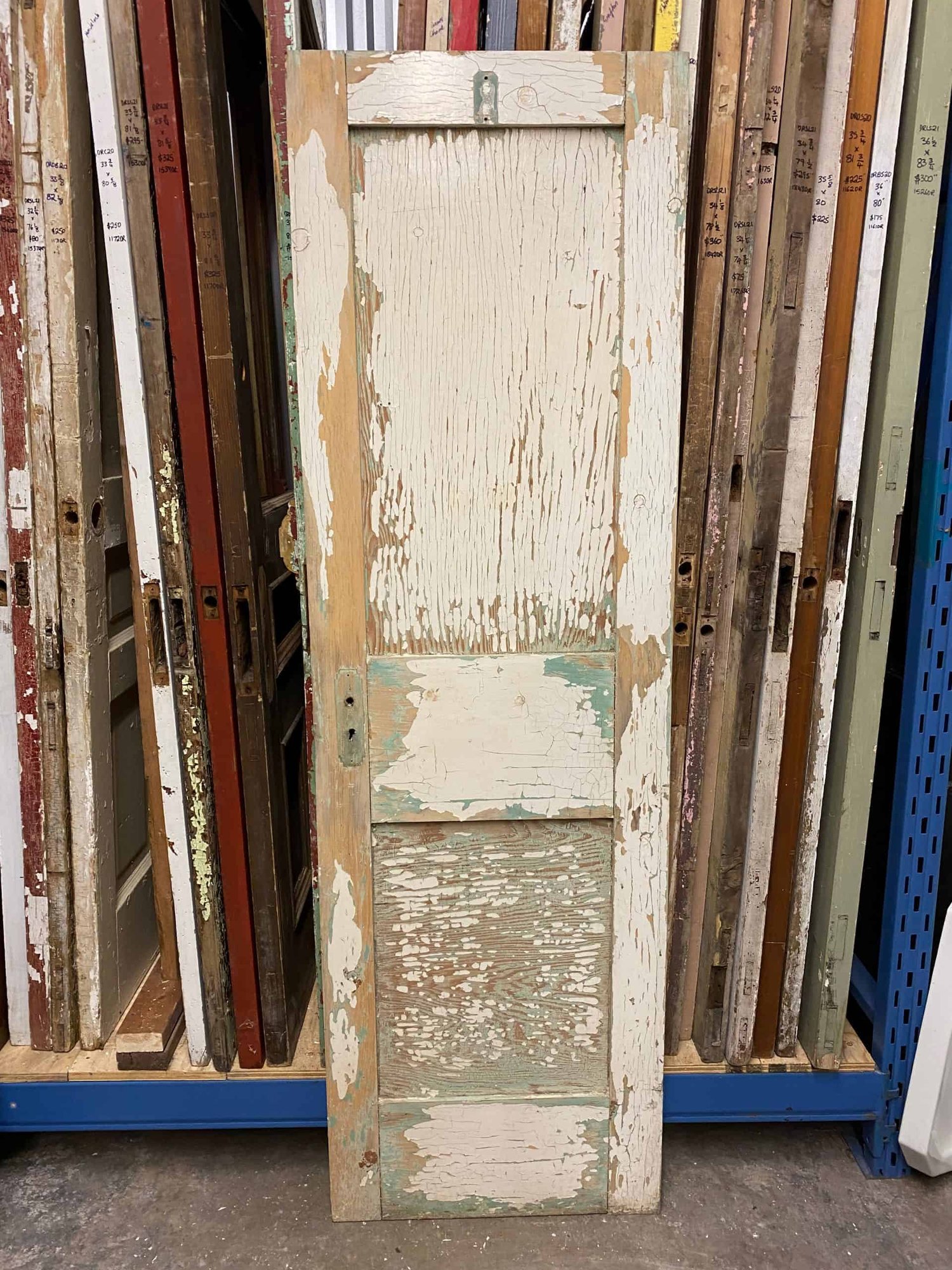 Antique 2-panel Door 23 7/8