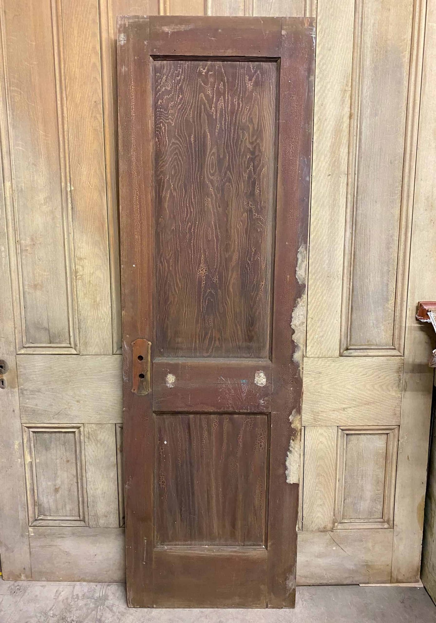 Antique Wooden 2-panel Door 24