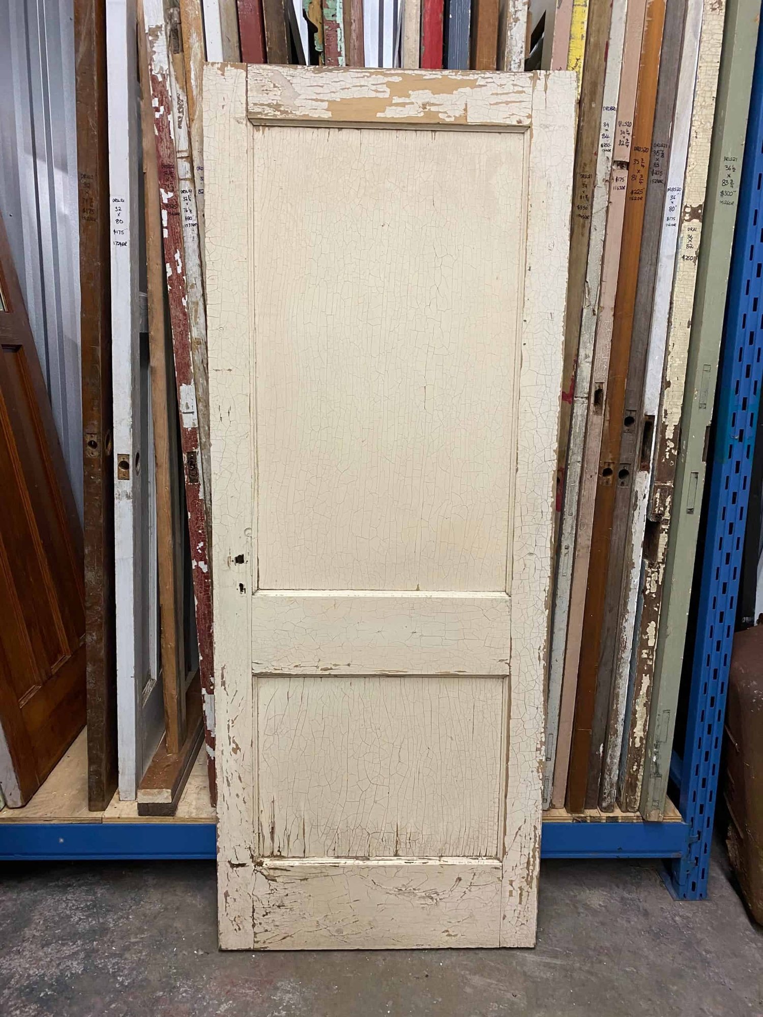 Vintage 2-Panel Door - 30 7/8'' wide