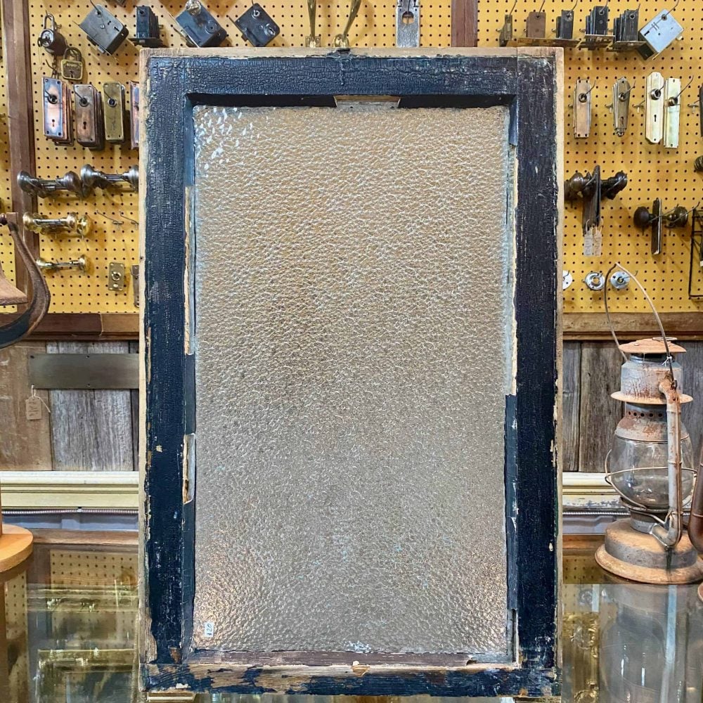 Antique Frosted Glass Window