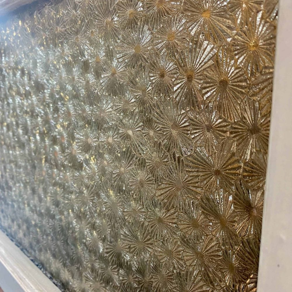 Antique Frosted Glass Window