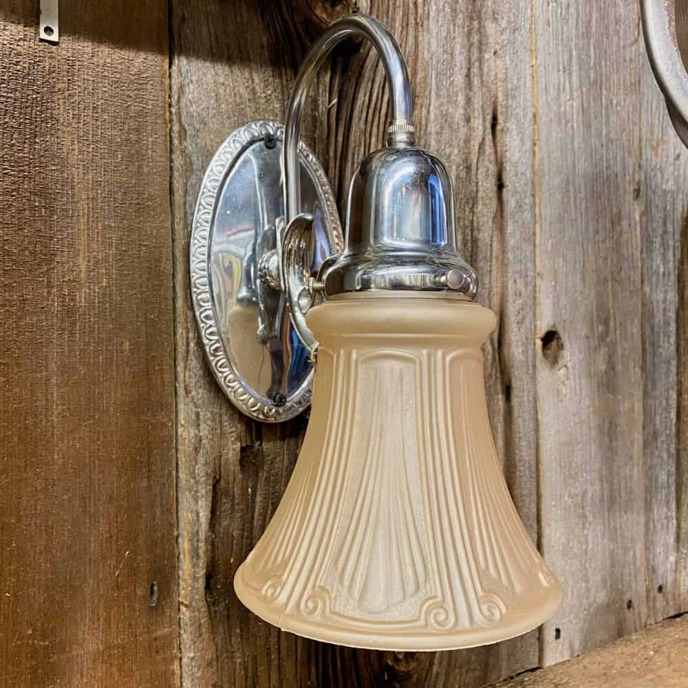 New Victorian Style Chrome Sconce