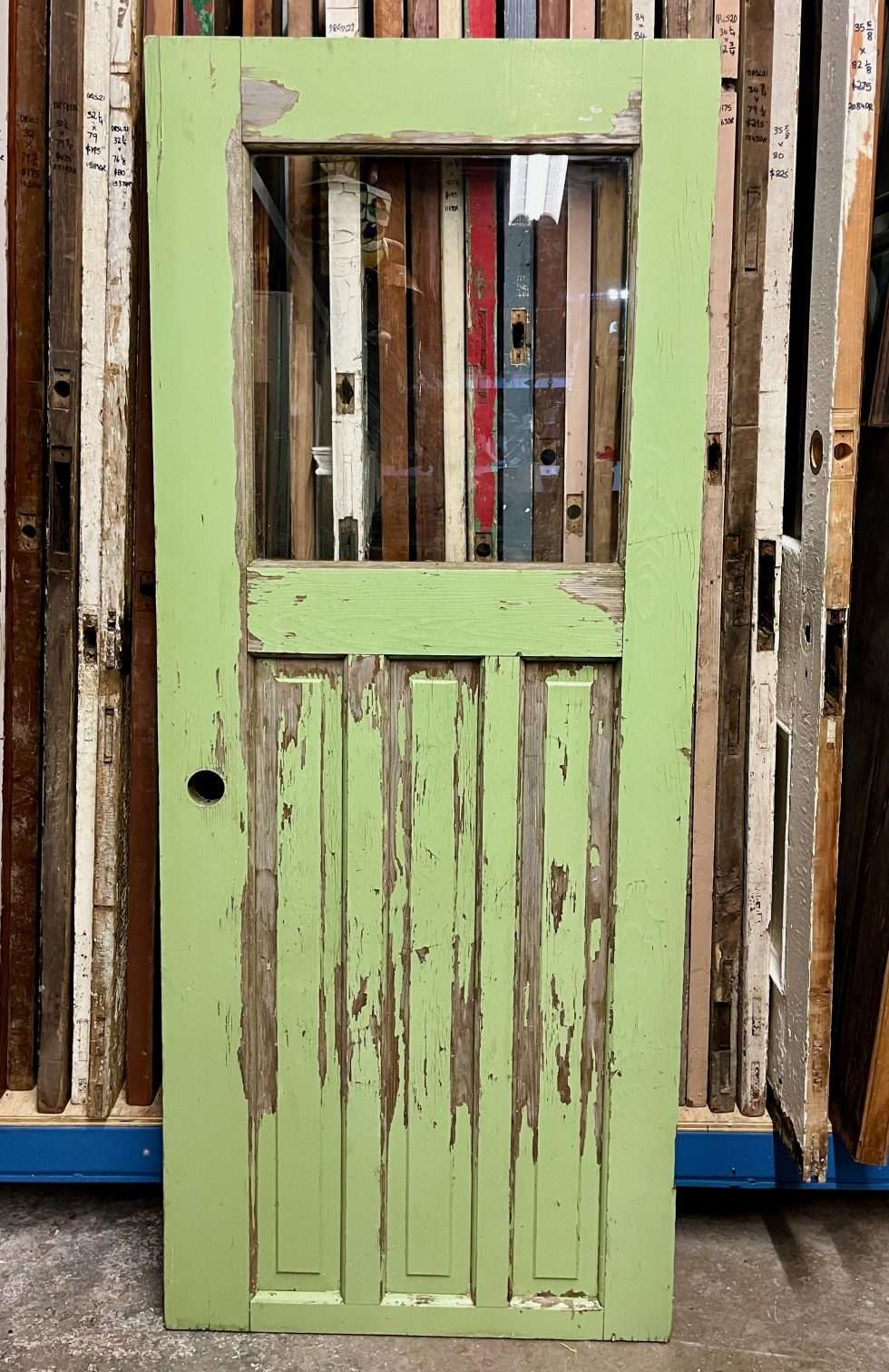 Short Vintage Exterior Door- 31" wide