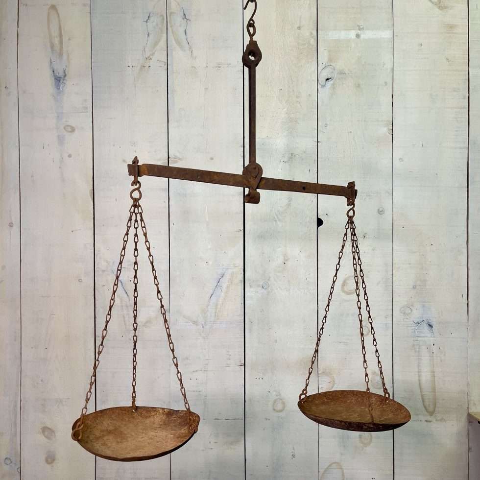 Antique Set of Hanging Scales