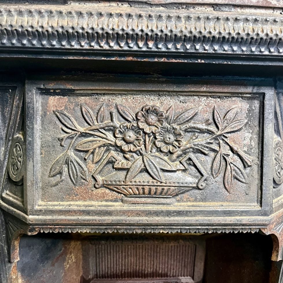 Antique Victorian Fireplace Insert