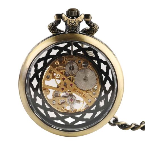 Reloj de Bolsillo Mecánico Mandala