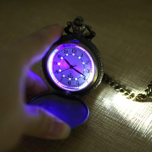 Reloj de Bolsillo Motocicleta LED