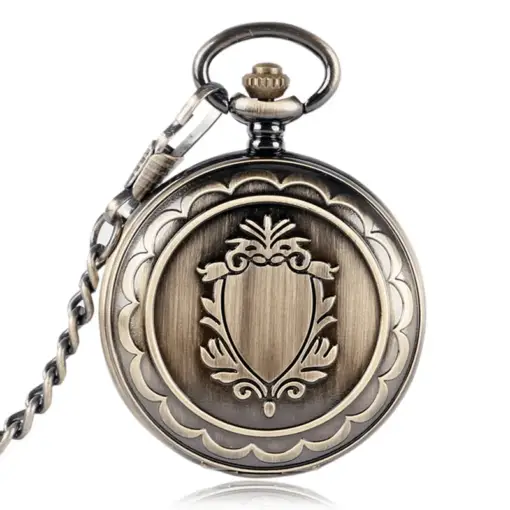 Reloj de Bolsillo Mecánico Escudo de Armas