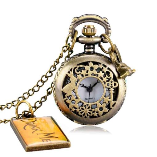 Reloj de Bolsillo Conejo Blanco
