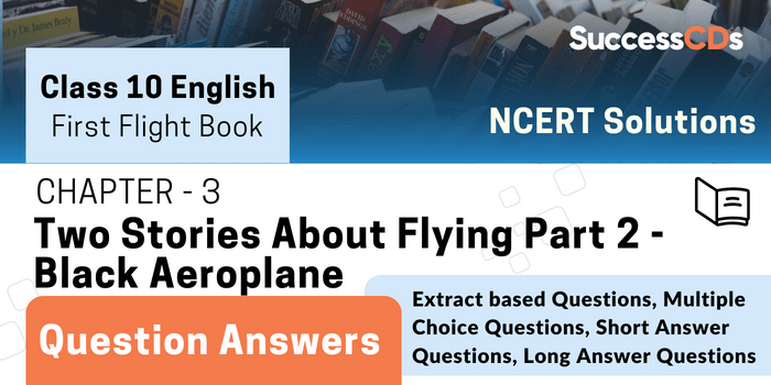 class 10 english chapter 3 short question answers the black aeroplane