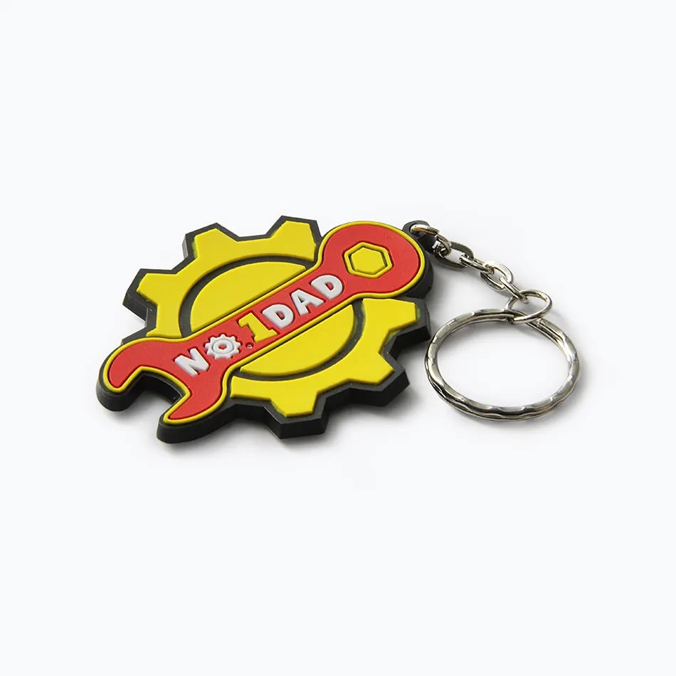 PVC Keychains - Rubber Keyrings  Woven & Embroidered Patches