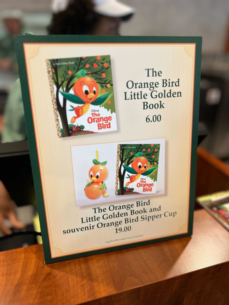 Super Cute Orange Bird Tupperware Spotted At Epcot!