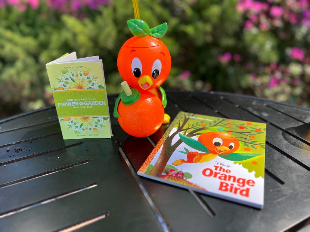 NEW Orange Bird Tupperware Arrives for EPCOT International Flower