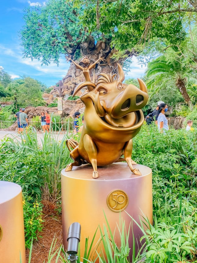 Where to Find Disney Fab 50 Statues in Animal Kingdom - WDW Magazine