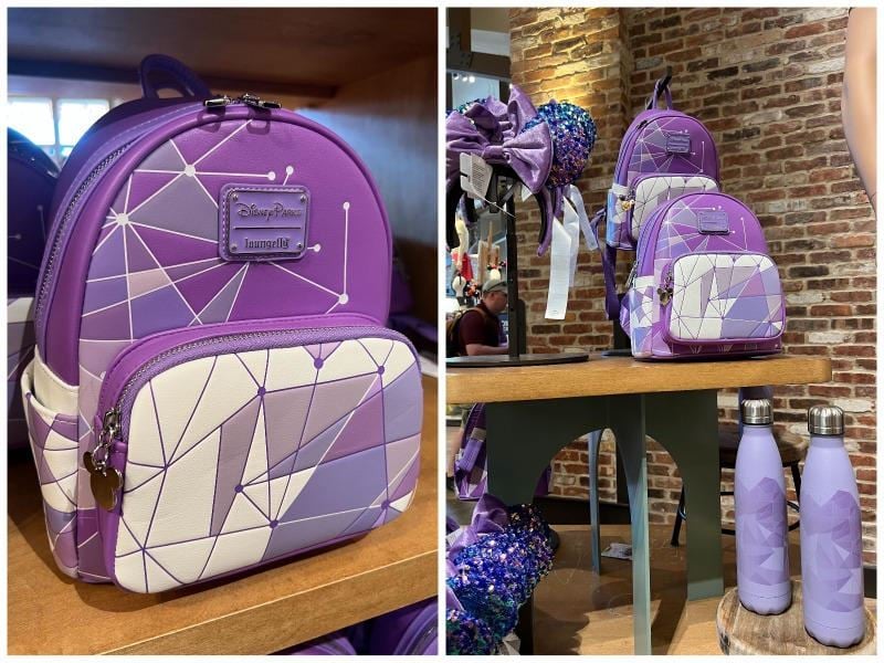 Disneyland shop purple backpack