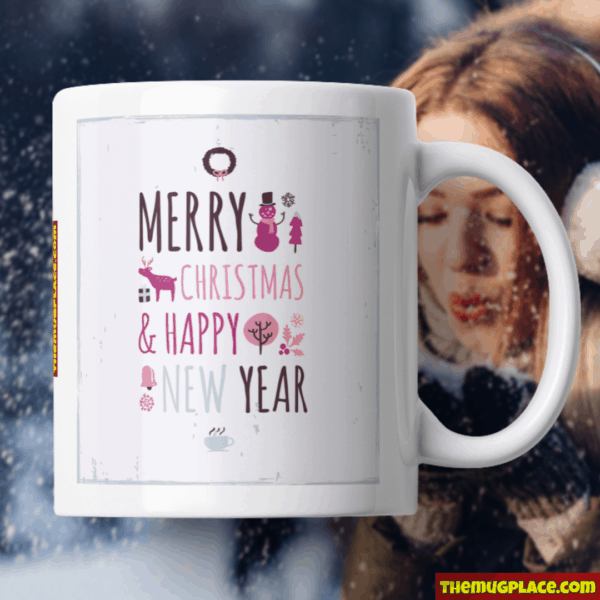 Girly Christmas Mug
