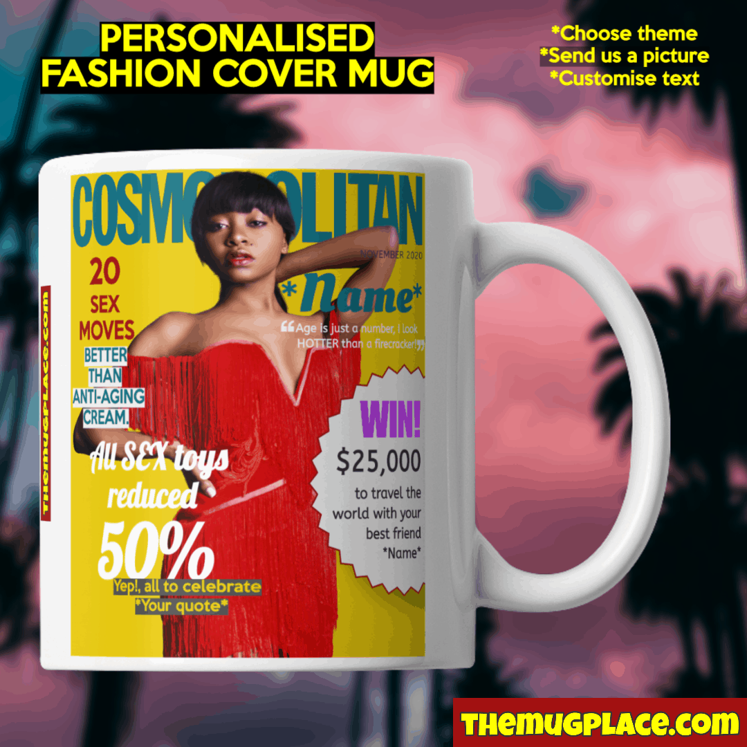 Personalised Fashion mug cosmopolitan