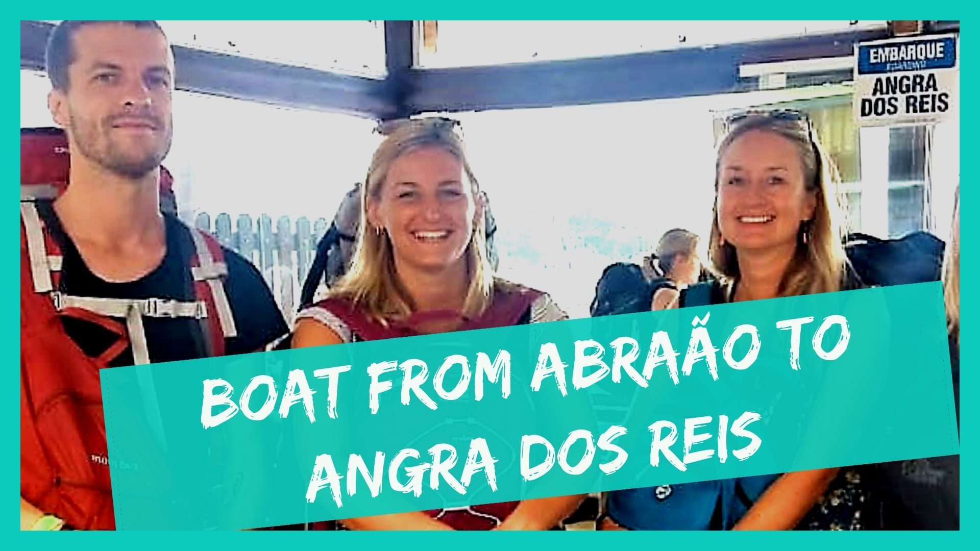 boat from Abraão to Angra dos Reis
