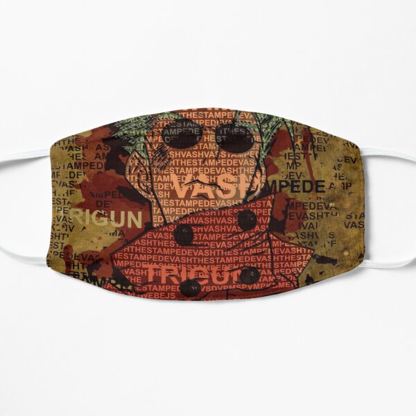 Trigun Vash The Stampede Flat Mask RB0712 product Offical trigun Merch