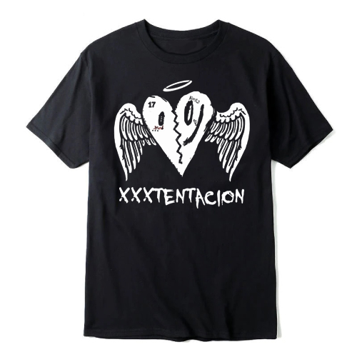 Xxxtentacion Broken Heart Angel T Shirt black - Xxxtentacion Store