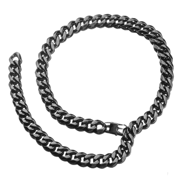 Xxxtentacion Choker 12mm Black Stainless Steel Chain Necklace 2 - Xxxtentacion Store