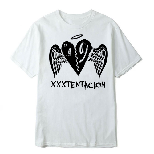Xxxtentacion Broken Heart Angel T Shirt White - Xxxtentacion Store
