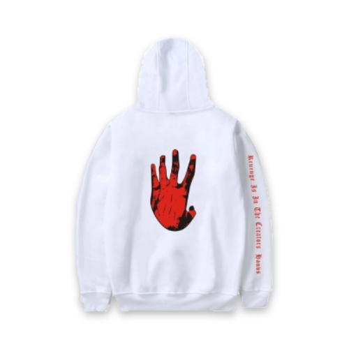 Jahseh Onfroy Hoodies Revenge Hoodie White Xxxtentacion Store