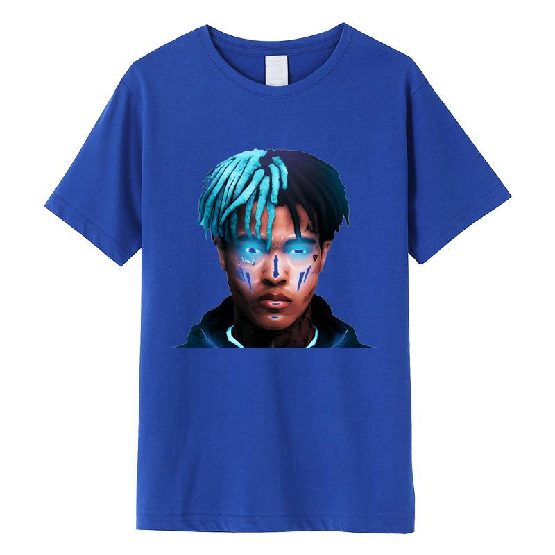 Xxxtentacion Vintage Anime T Shirt blue - Xxxtentacion Store