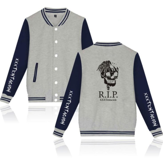 R I P Xxxtentacion Pink Baseball Jacket Chaquetas Hombre Harajuku Style Hip Hop Streetwear Bomber Jacket 3.jpg 640x640 3 - Xxxtentacion Store