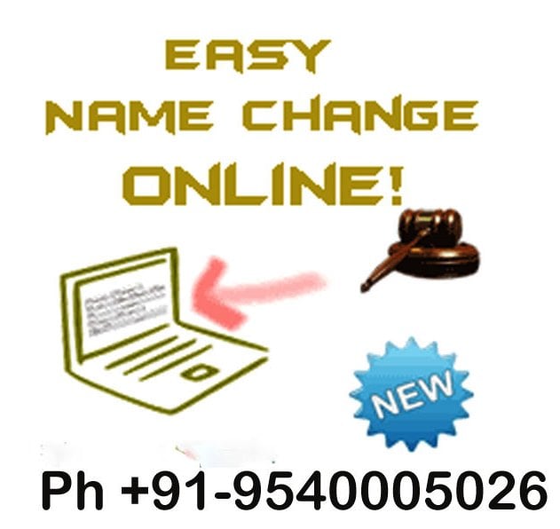 name change online