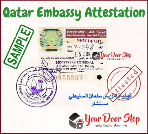 Qatar Embassy Attestation In Indira Gandhi National Open University Attestation Service 3499