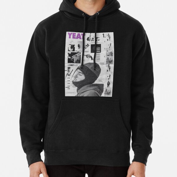 Yeat Tonka Twizzy Retro Black And White Graphics Pullover Hoodie RB1312 product Offical yeat Merch