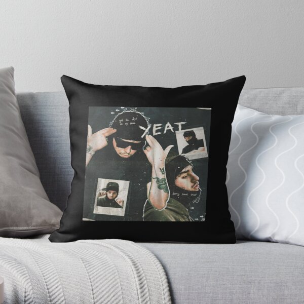 YEAT THE RAP Throw Pillow RB1312 product Offical yeat Merch