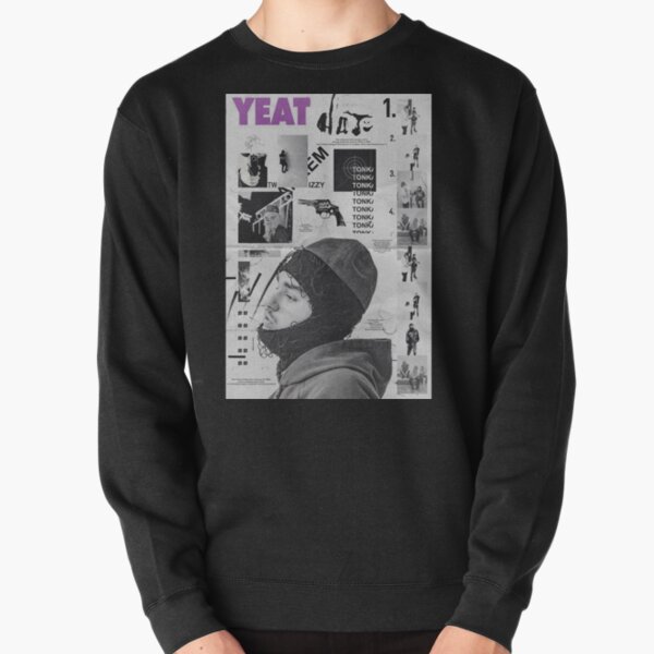 Yeat Tonka Twizzy Retro Black And White Graphics Pullover Sweatshirt RB1312 product Offical yeat Merch