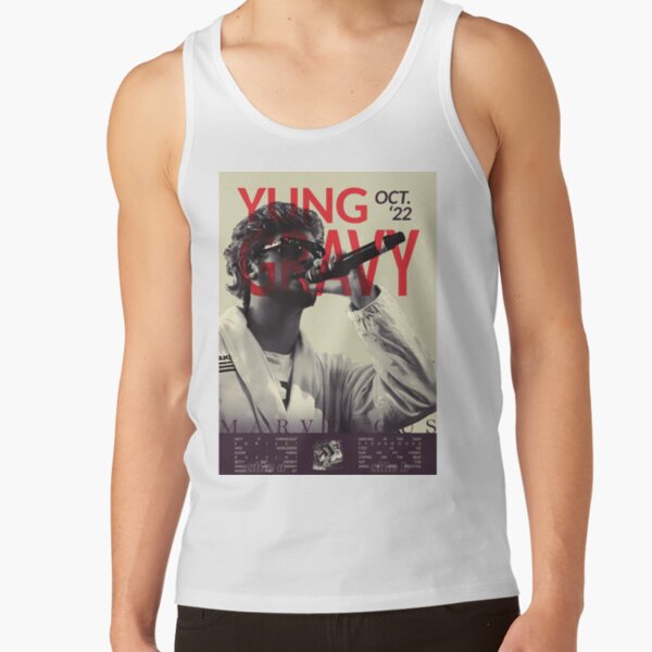 YUNG GRAVY | Marvelous | Vinyl Poster & More |  Tank Top RB0102 product Offical Yung Gravy Merch